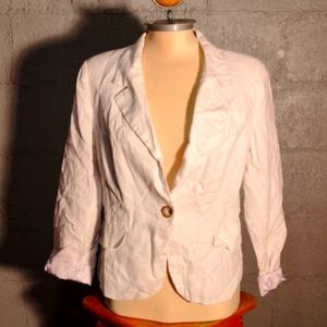 Cynthia Rowley Large linen jacket